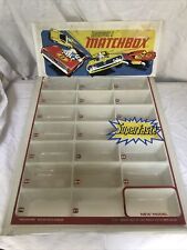 Matchbox espositore vintage per modellini da negoziante epoca politoys polistil