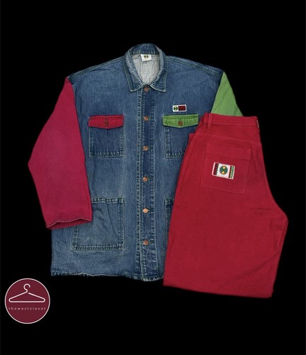 Tuta jeans denim hip hop - , graal