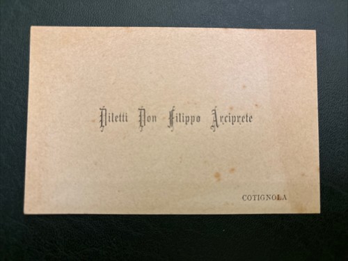 Monsignor filippo diletti - filippo,