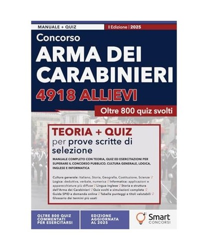 Concorso arma dei carabinieri - concorso,