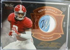 2021 Wild Card pollice opaco #MTA-14 Patrick Surtain II/40
