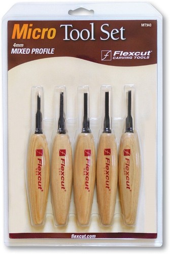 Flexcut set micro utensili - micro, a