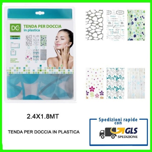 Tenda per doccia plastica - tenda,