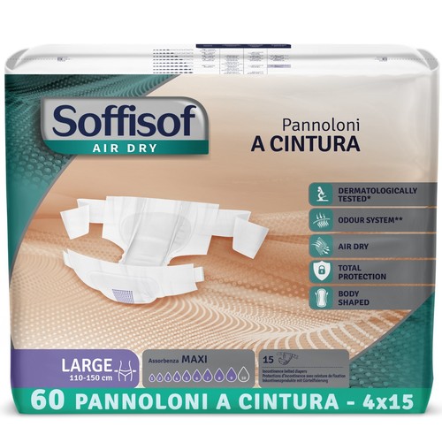 60x soffisof pannoloni cintura - 60x,