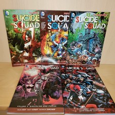 Suicide Squad (DC Comics) Nuovo 52 TPB Lotto Volumi 1 2 3 4 5 - Serie Completa