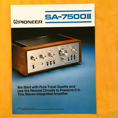Brochure amplificatore