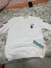 felpa off white White nuova