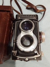 ROLLEIFLEX T CON TESSAR 75mm 3.5 PERFETTAMENTE FUNZIONANTE SPEDIZIONE COMBINATA