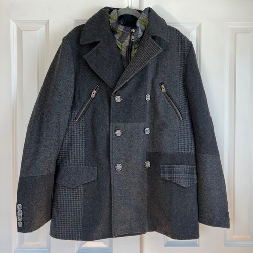 Desigual cappotto uomo grigio - desigual,