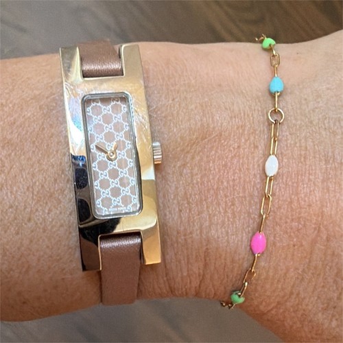 Gucci 3900l stainless steel - steel, gg