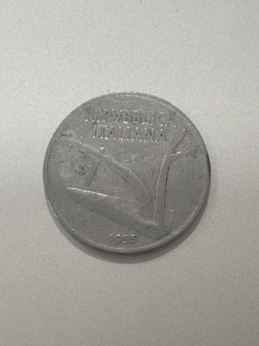 Moneta lire 1955 - 10,