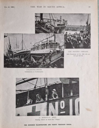 1899 stampa guerra boer - stampa,