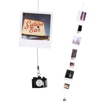 Porta foto cavetto acciaio con