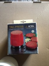 STAMPO  PER HAMBURGER ACEA TAC-PRESS Vintage Design Massoni L.