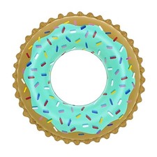 SALVAGENTE CIAMBELLA GONFIABILE FASHION 91 CM DONUT DOLCE PER MARE PISCINA