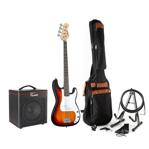 Set basso elettrico mancino