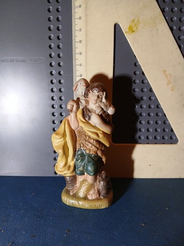 Personaggio presepe vintage - presepe,