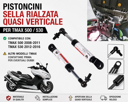 Pistoncini sella apertura - pistoncini,