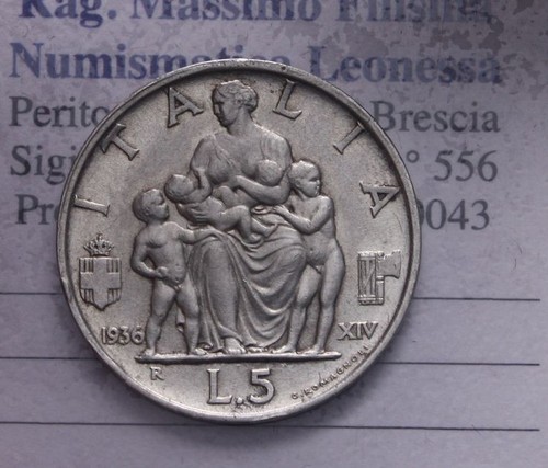 Veiii lire argento - veiii, 5