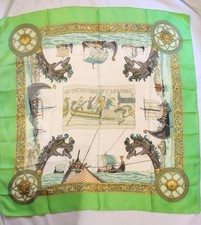 "Les Normands"  Hermes Scarf