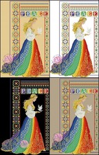 NEW Cross Stitch Pattern Lady
