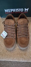 Mephisto Rainbow 9858n velluto marrone scamosciato UK8 EU42 casual hipster nuovo con scatola *NUOVO*