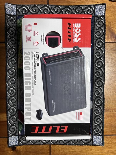 Boss be2000 amplificatore - boss,