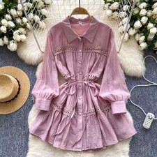 Vestito Abito Donna Corto Raso