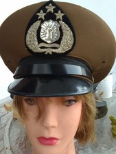 INDONESIA - JAKARTA : INTROVABILE CAPPELLO - BERRETTO DELLA MILIZIA - POLIZIA !