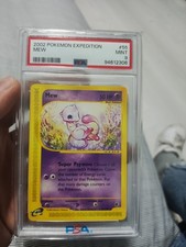 Mew #55 Expedition PSA 9 - ENG - No Charizard/ Gold Star/ Bgs