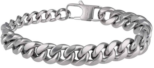 Bracciale uomo acciaio double - uomo,