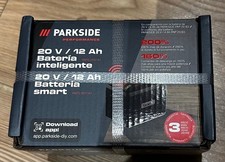 Parkside 20V 12 Ah Batteria Li-Ion Smart SIGILLATA, ORIGINALE