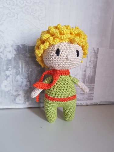 Piccolo principe bambola fatta - principe,