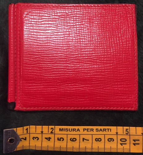 Valextra red wallets - red,