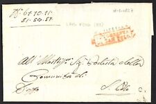 PREFILATELIA - PIEGO CON ANNULLO SAN POLO D'ENZA 18.3.1827