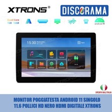 Monitor poggiatesta android - android, 11