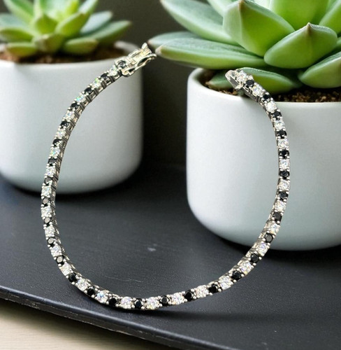Bracciale tennis argento - bracciale,