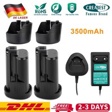 Batteria/caricabatterie agli ioni di litio 10,8 V 3,5 Ah per Bosch GSR GSB GSA GST GWI GDR 10,8 V-LI