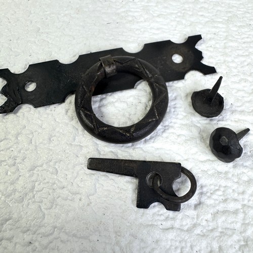 Anello goccia ferro battuto