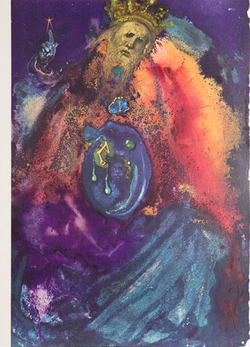 Salvador dalí litografia - dalí,