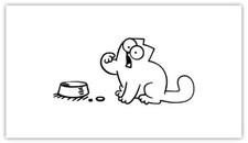 SIMON'S CAT - MAGNETTE 8 (50 %