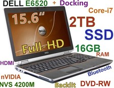DELL Latitude E6520 i7-2.7GHz