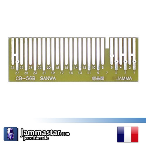 Connecteur sanwa 56b 2x28 - cb-56b,