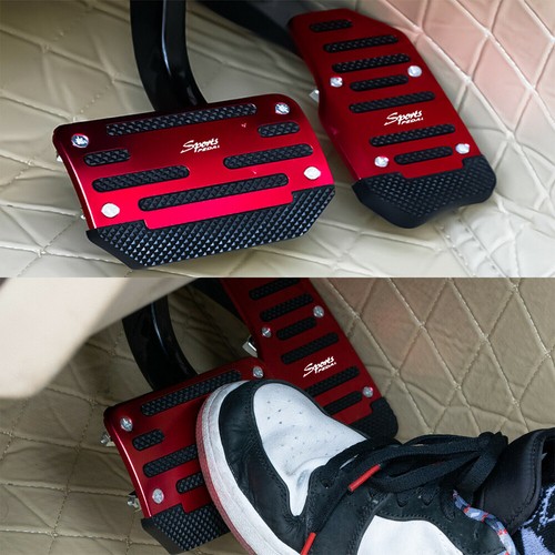 2pcs rosso antiscivolo - rosso,