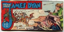 [059] JAMES DYAN ed. Dardo 1960 n. 23 "Il galeone spagnolo" stato Ottimo