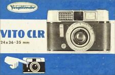 VOIGTLANDER VITO CLR MANUALE