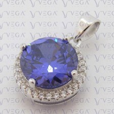 Ciondolo tanzanite naturale