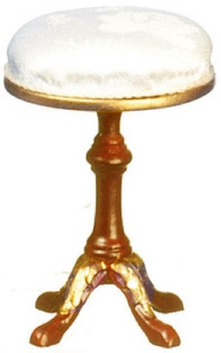 Sgabello trucco vittoriano - sgabello,
