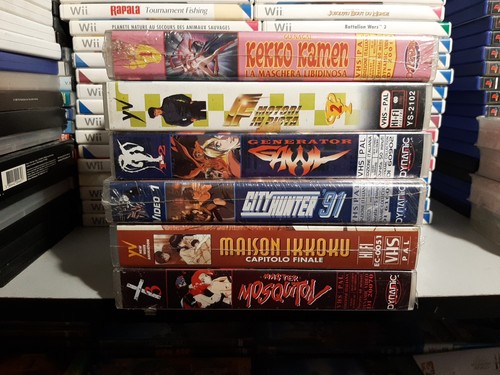 Vhs lotto manga - vhs,