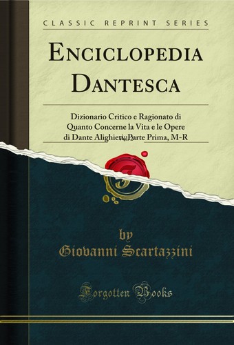 Enciclopedia dantesca vol - enciclopedia, dantesca,